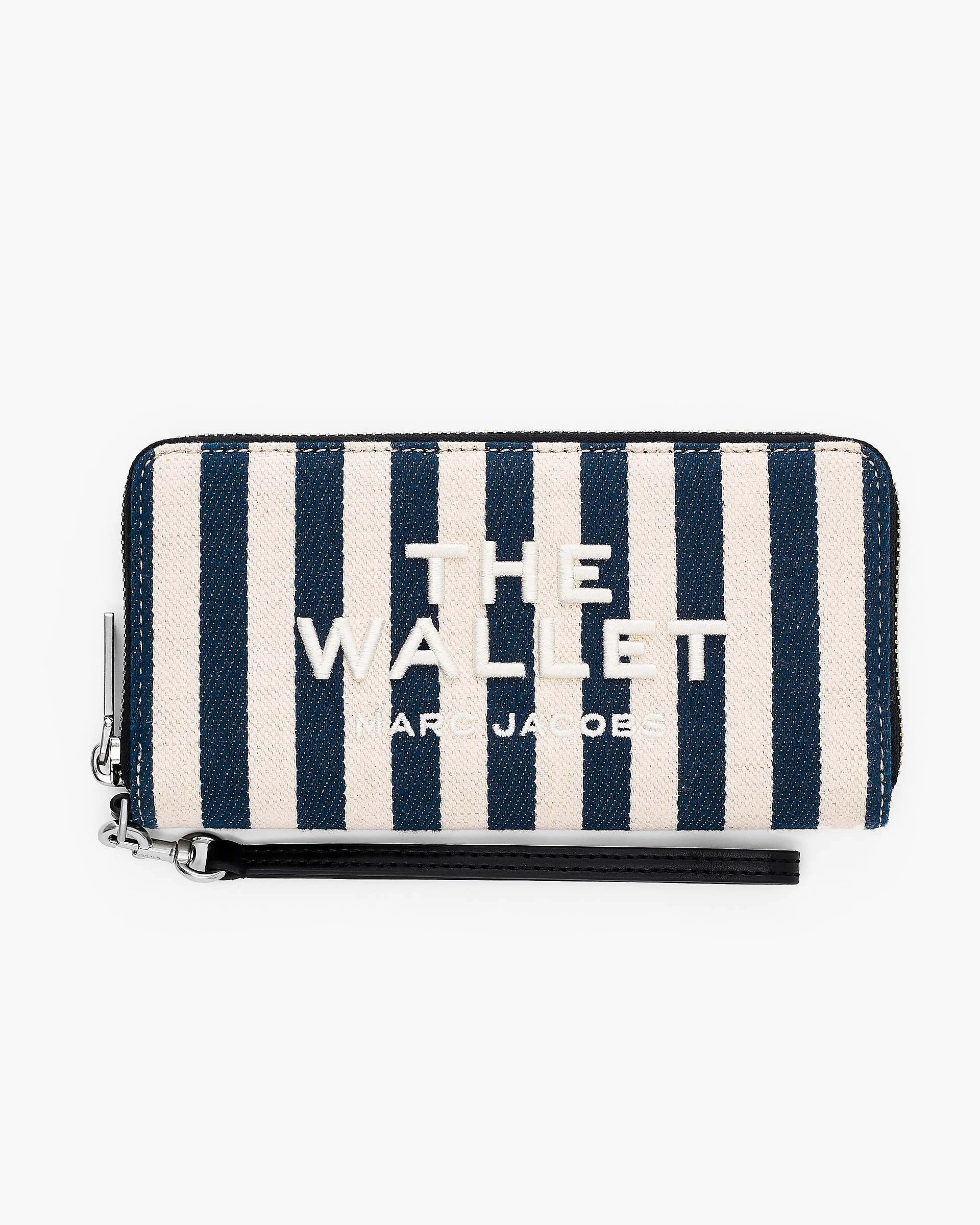 THE STRIPE CANVAS CONTINENTAL WALLET - 1