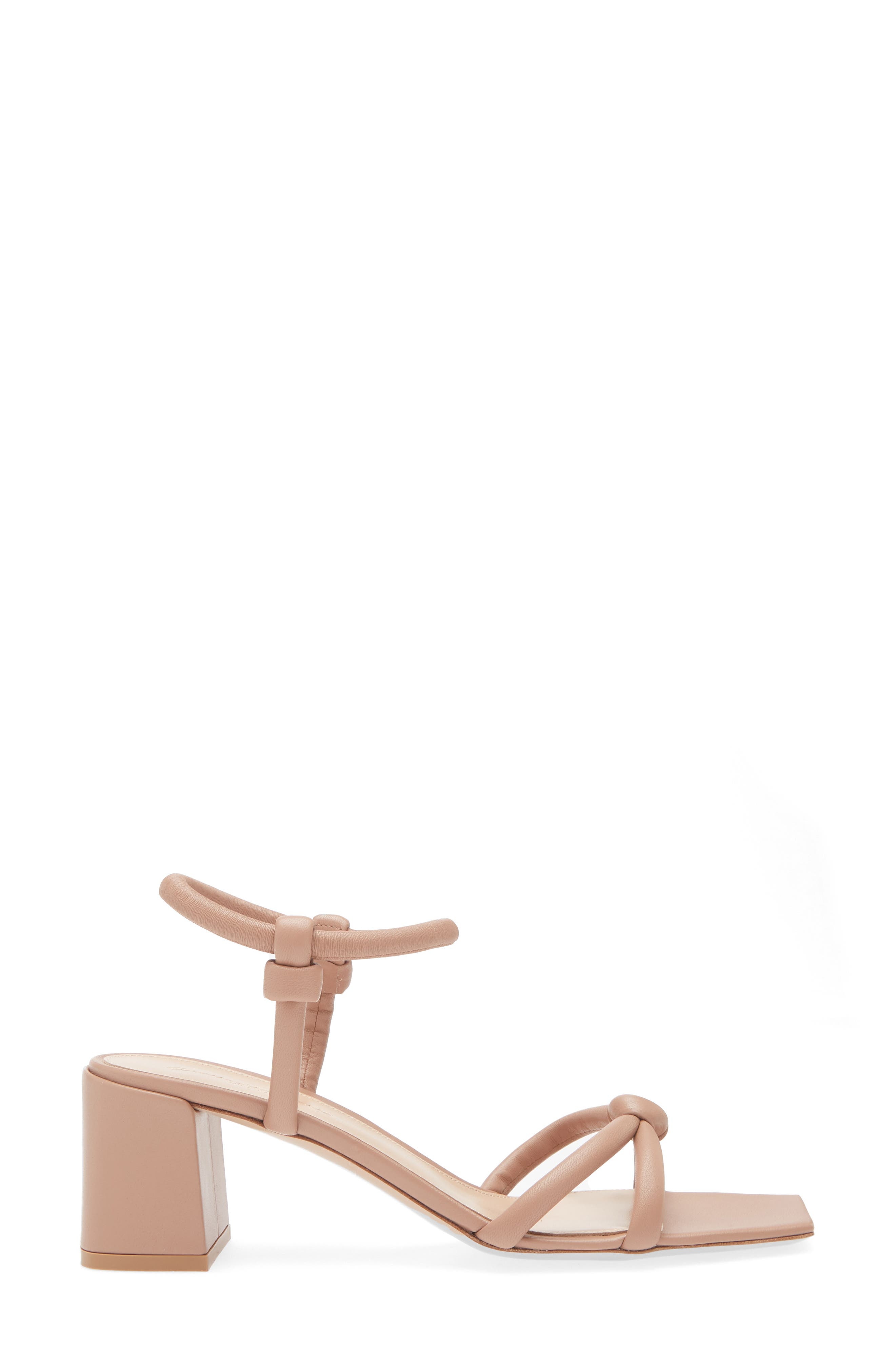 Gianvito Rossi Square Toe Slingback Sandal in Praline at Nordstrom - 3