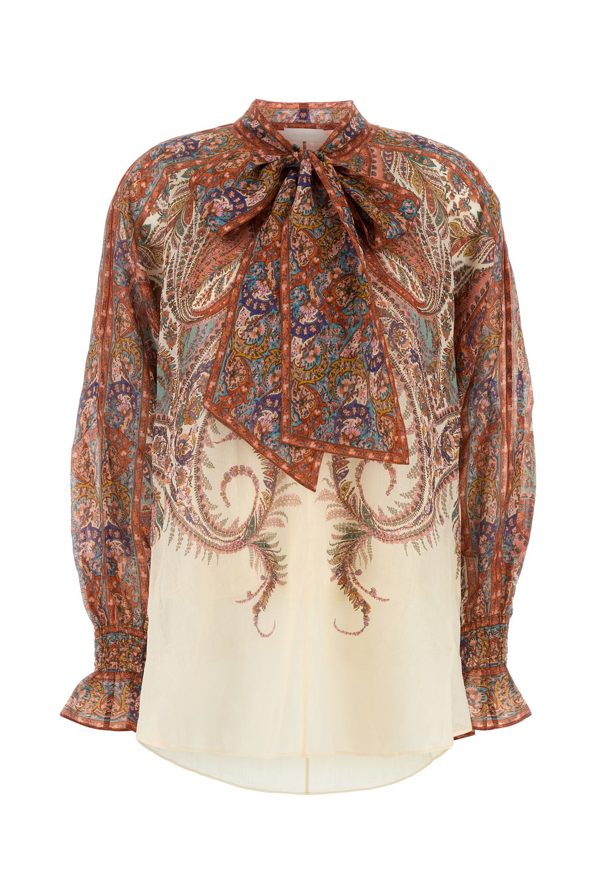 Printed ramie Rhiannon blouse - 1