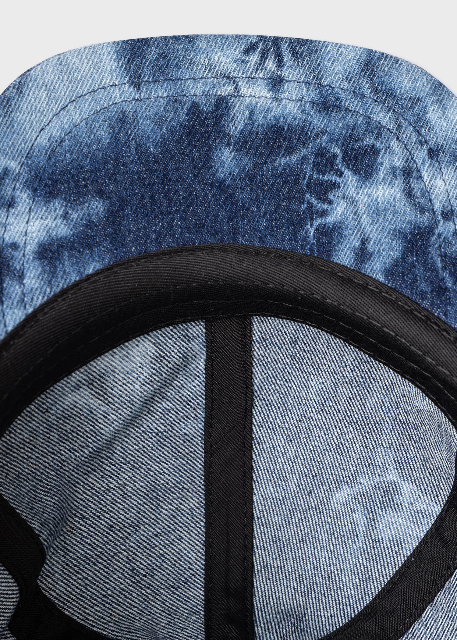 Denim 'Clouds' Baseball Cap - 3