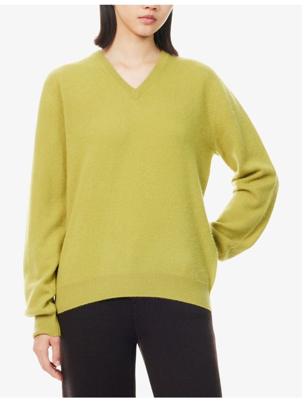 Mini V-Neck Cashmere Jumper - 3