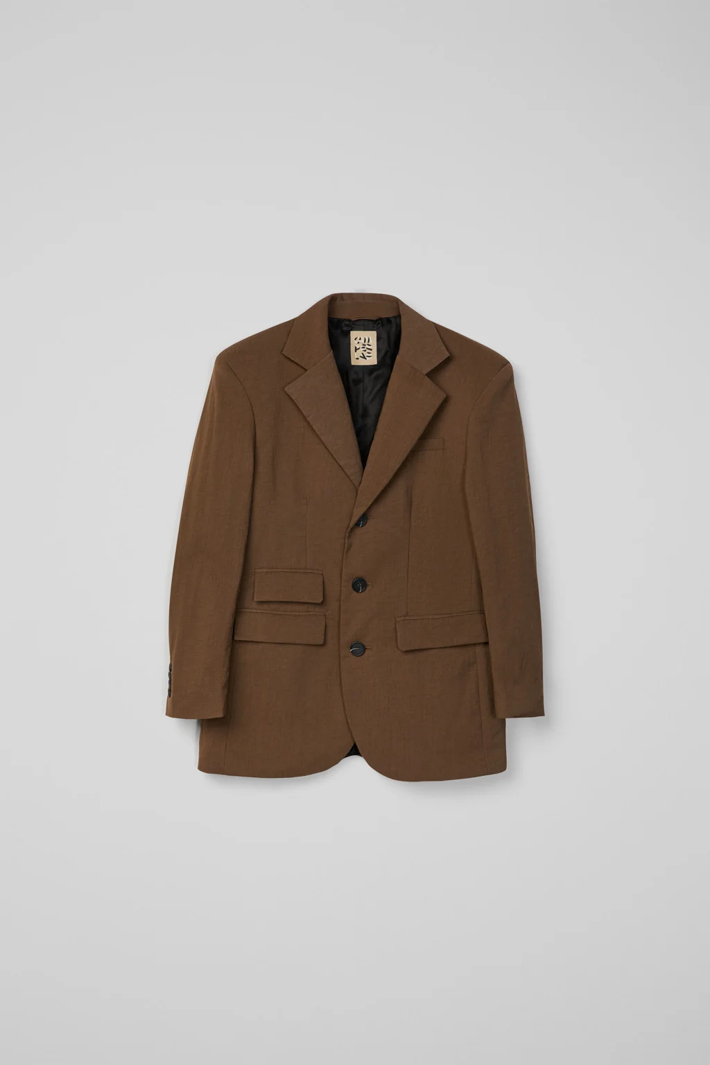 Brown ECONYL® Suit Blazer - 1