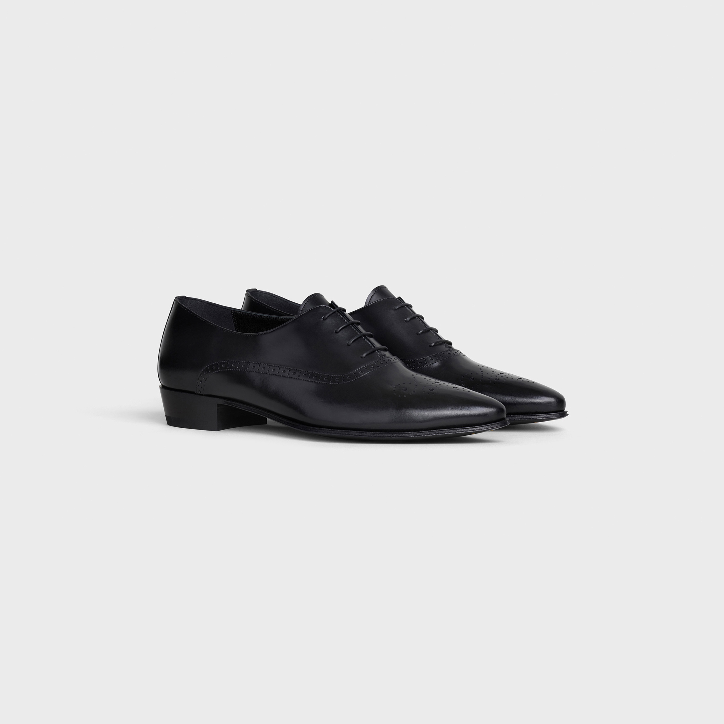 CELINE JACNO OXFORD  IN  SHINY CALFSKIN - 2