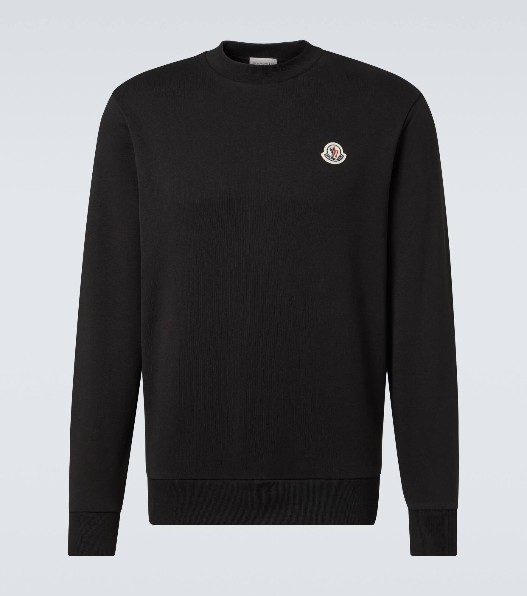 Cotton fleece sweatshirt - 1