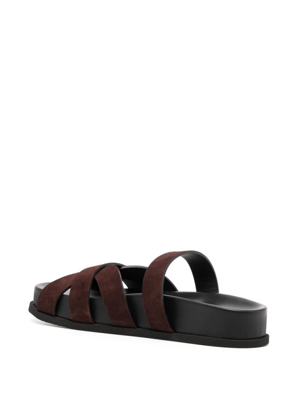 strappy suede sandals - 3
