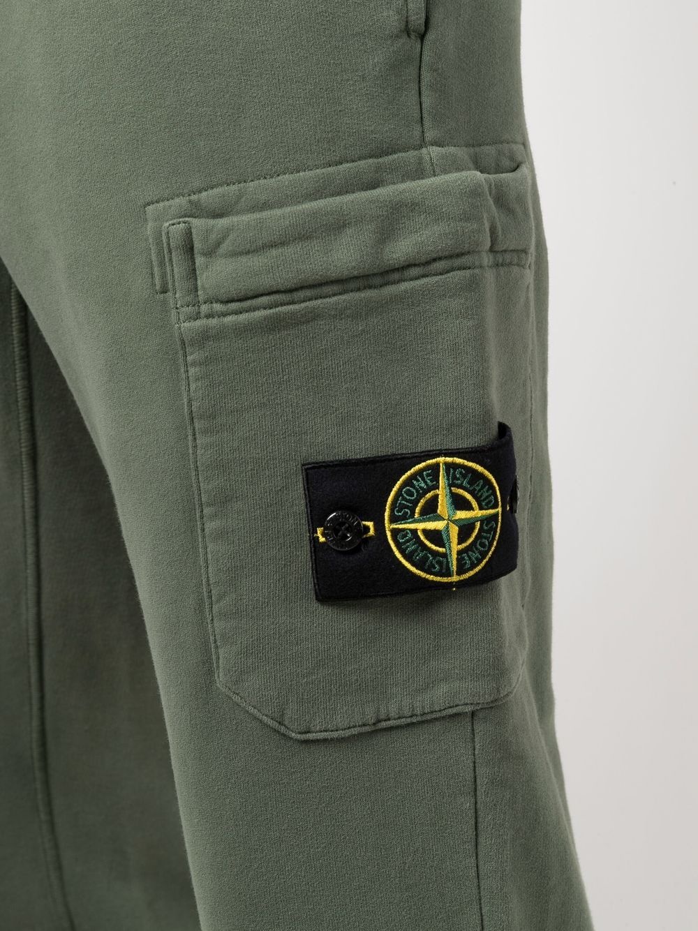 logo-patch cargo-pocket track pants - 5