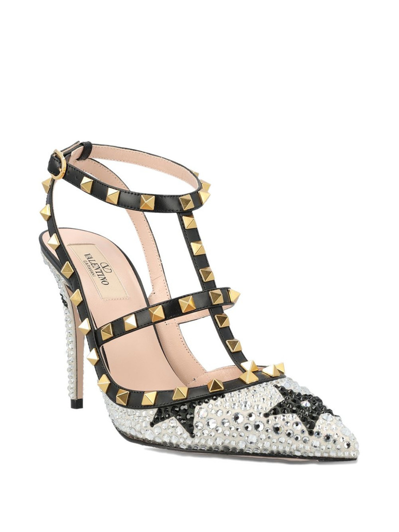 Valentino Rockstud star-motif embellished pumps outlook