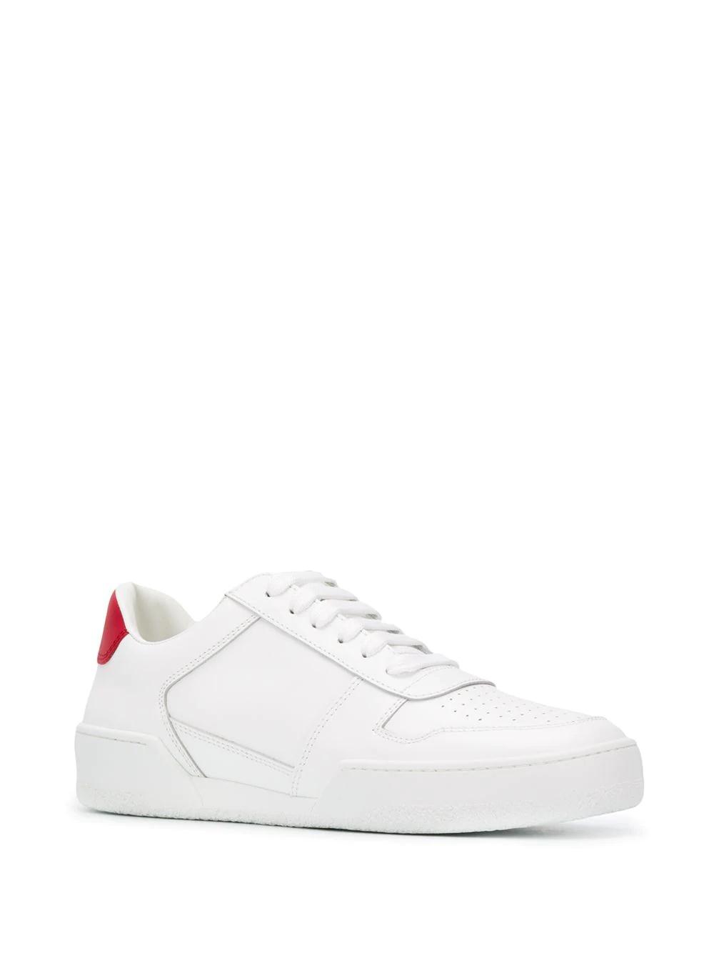 contrast heel counter sneakers - 2