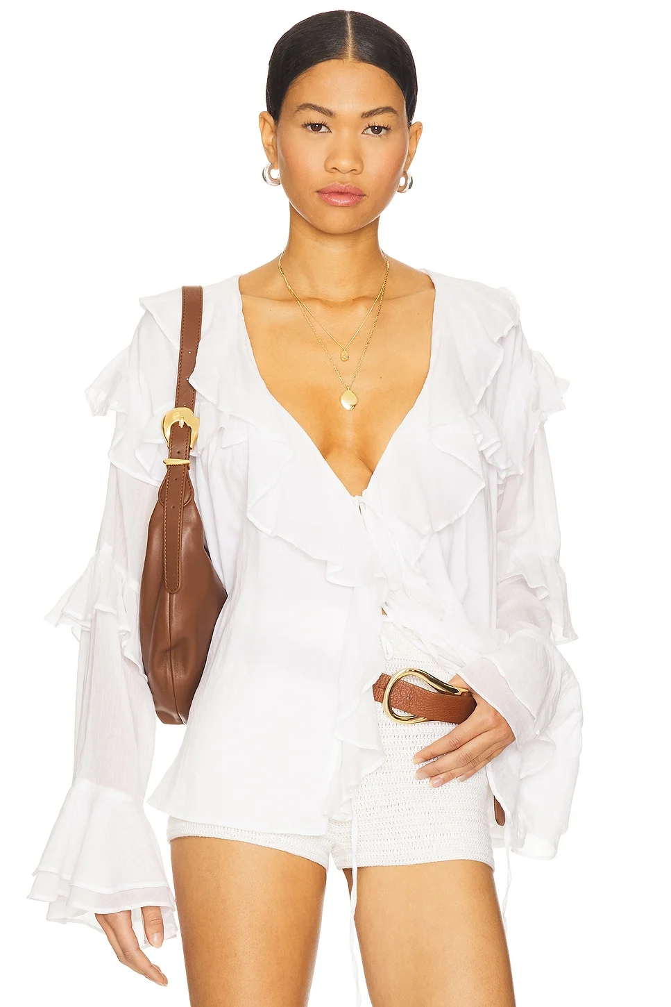 Joss Ruffle Top - 1