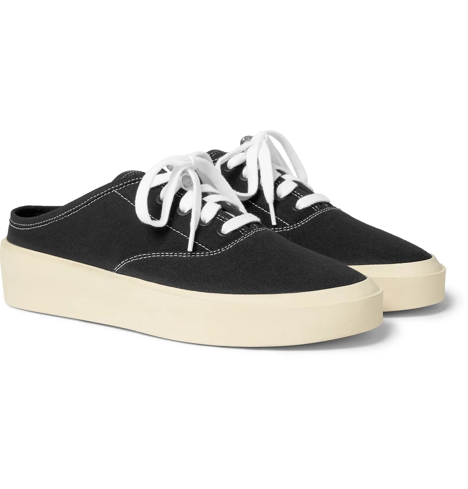 101 Canvas Backless Sneakers - 2