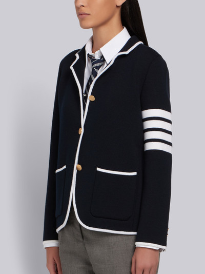 Thom Browne 4-Bar Double-Face Sport Coat outlook