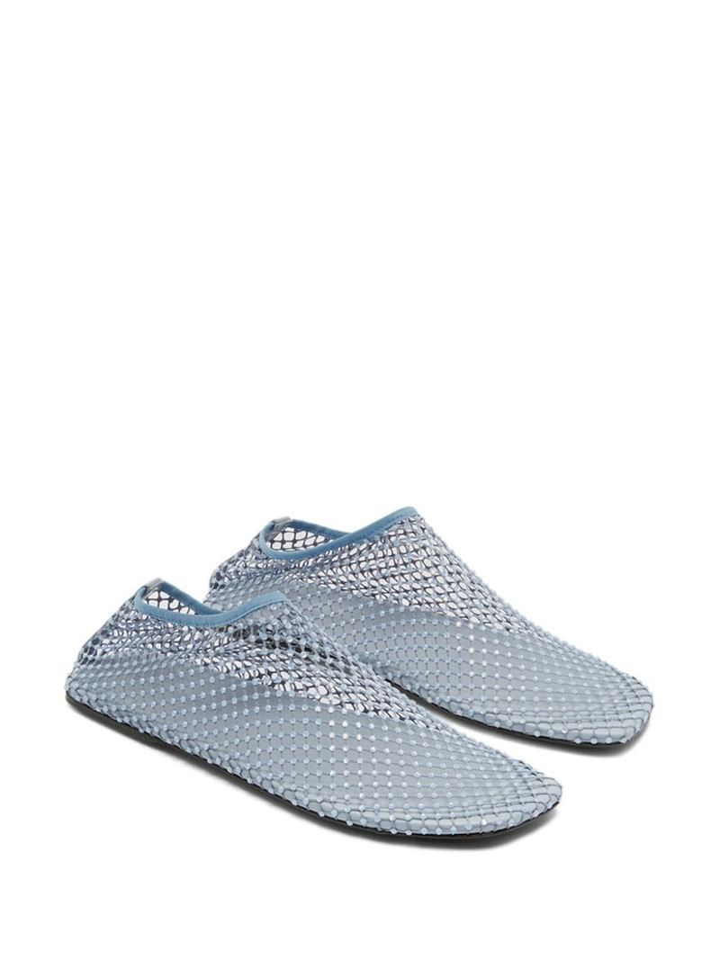 CHRISTOPHER ESBER Minette crystal ballerina shoes outlook