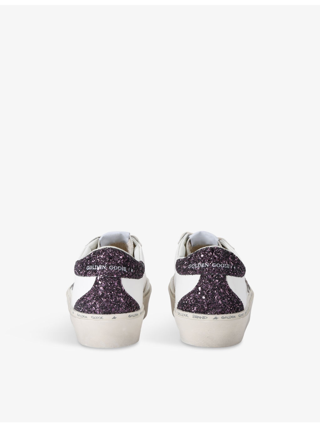 Women's Hi Star 11934 glitter-embellished leather low-top trainers - 4
