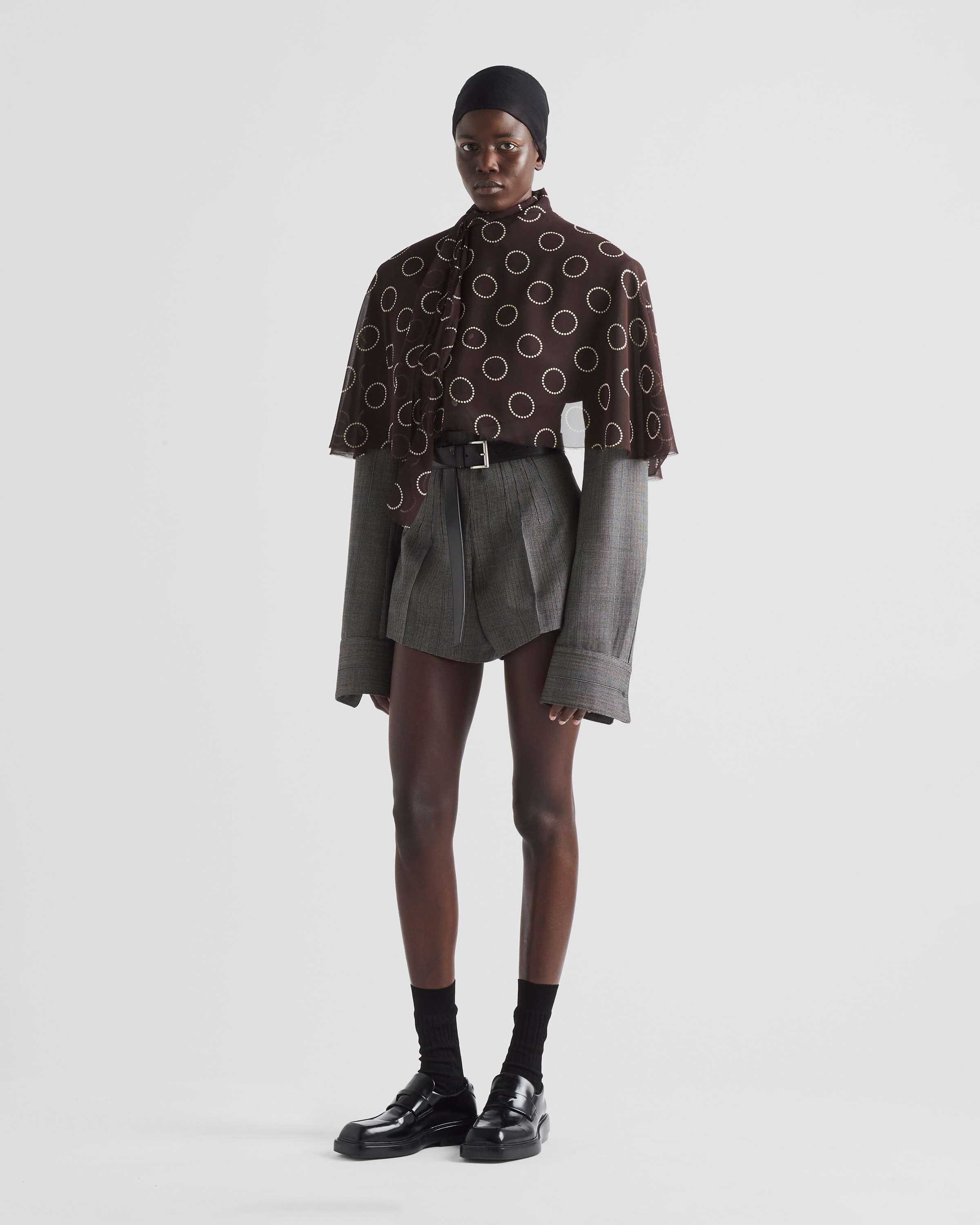 Print silk top - 2