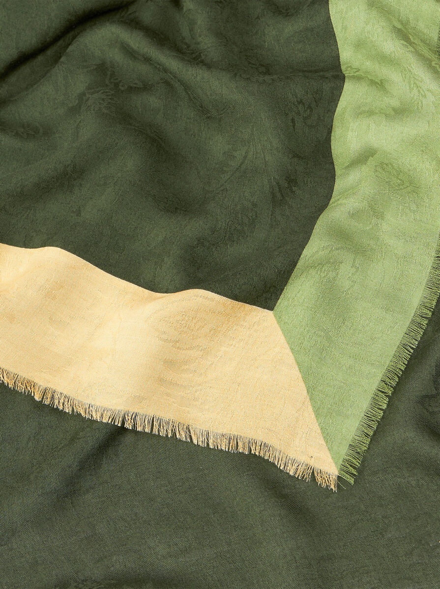 JACQUARD SHAWL - 2