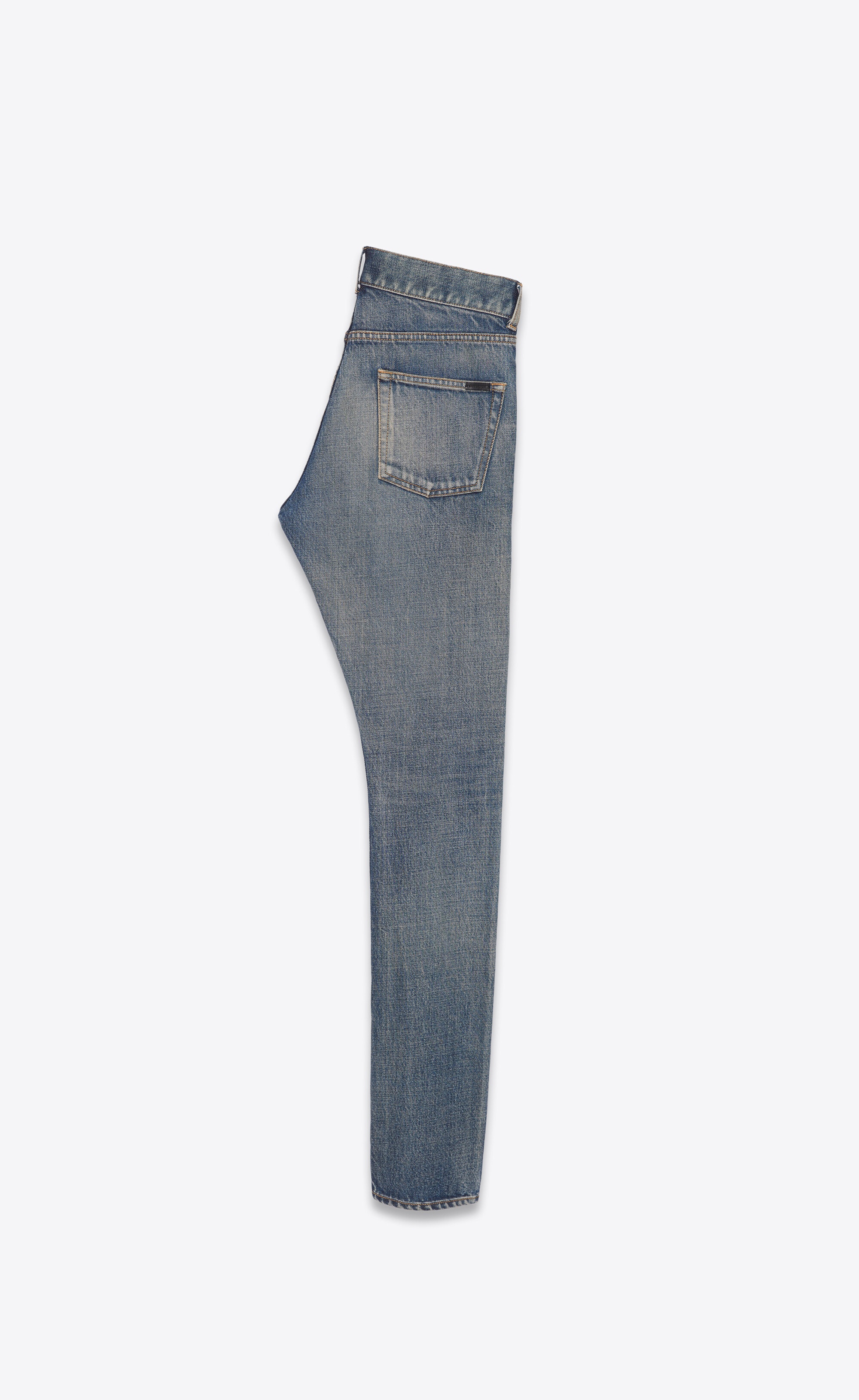 slim-fit jeans in dirty sandy blue denim - 2