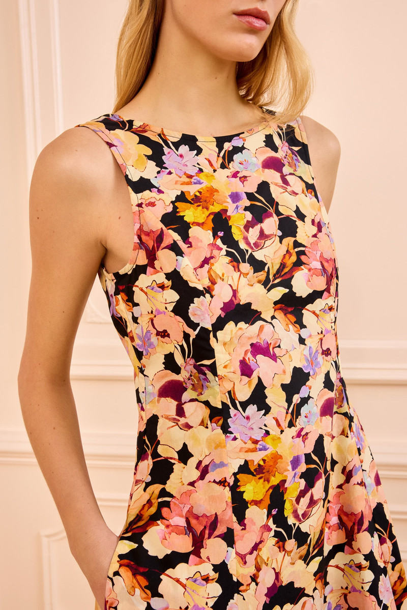 ULLA JOHNSON Georgia Cotton Midi Dress outlook