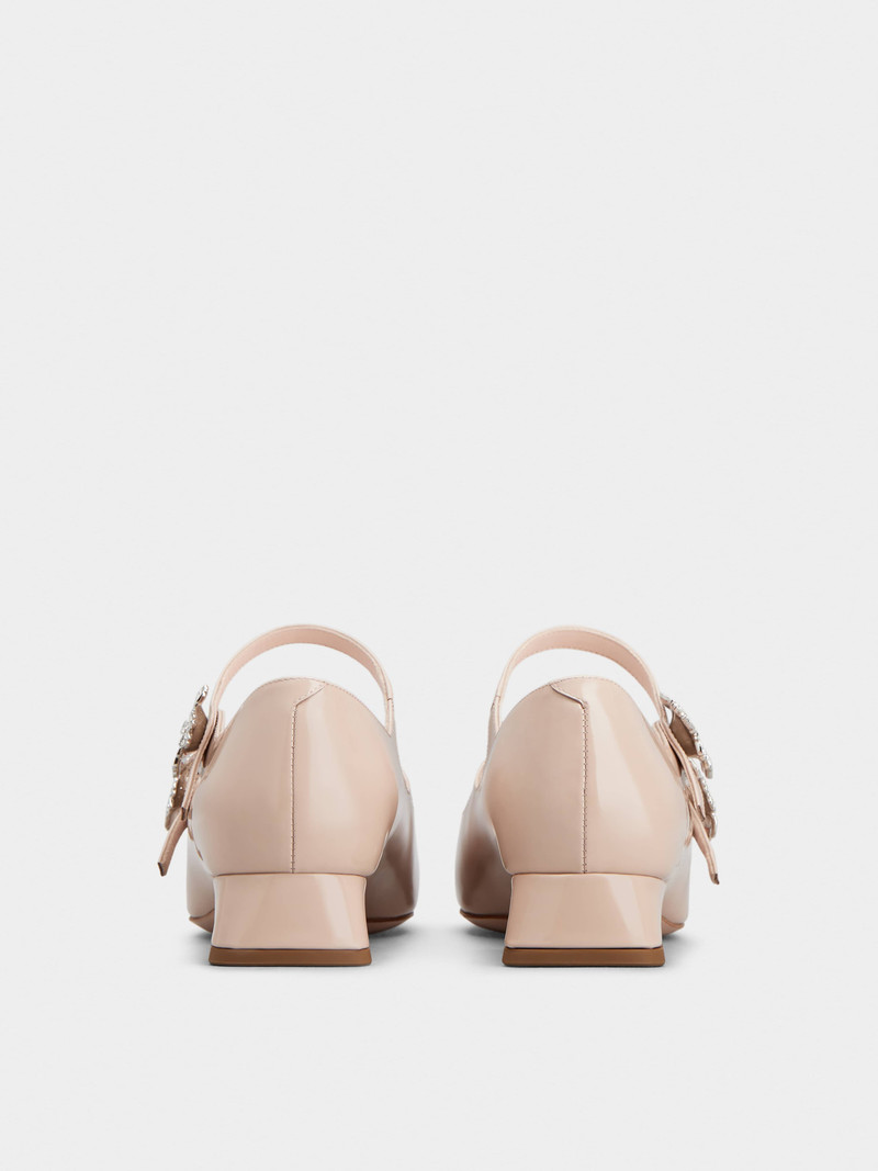 Bouquet Strass Babies Ballerinas in Patent Leather 5