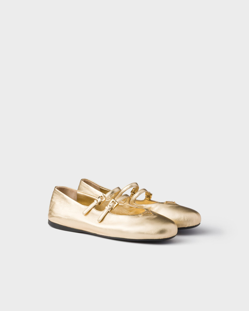 Mordoré nappa leather ballerinas 1