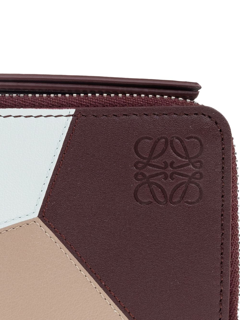 leather panelled wallet - 3