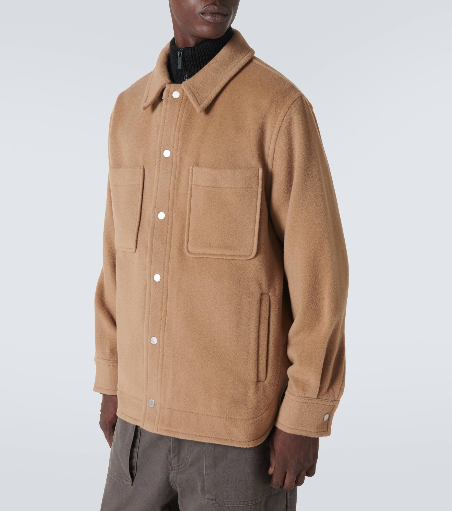 Balas wool overshirt - 3