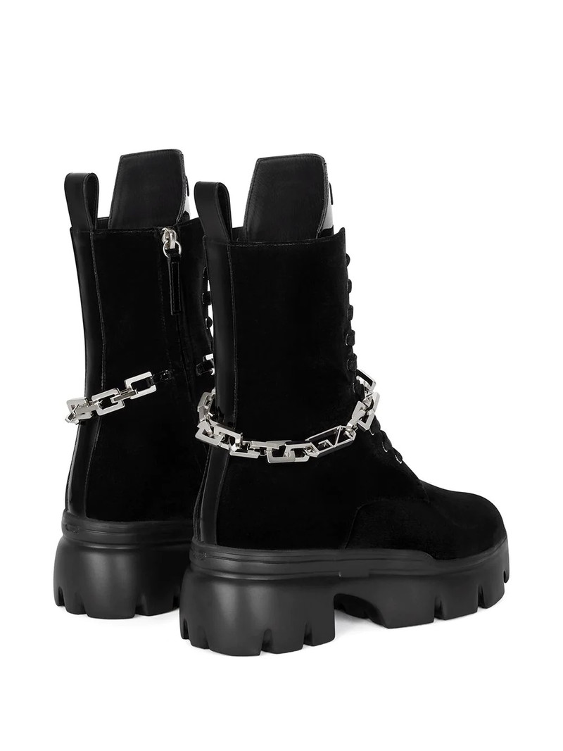 Apocalypse chain-detail boots 3