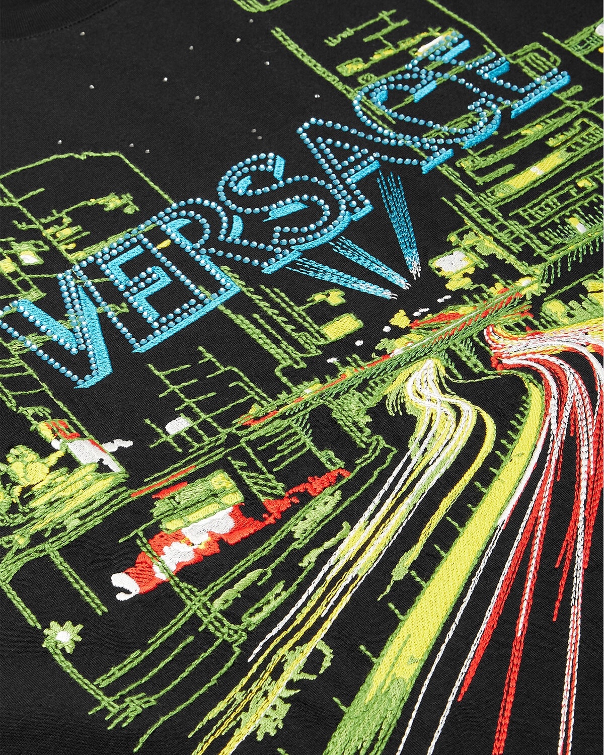 VERSACE Versace City Lights T-Shirt | REVERSIBLE