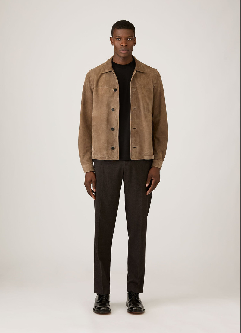 Sunspel Suede Jacket outlook