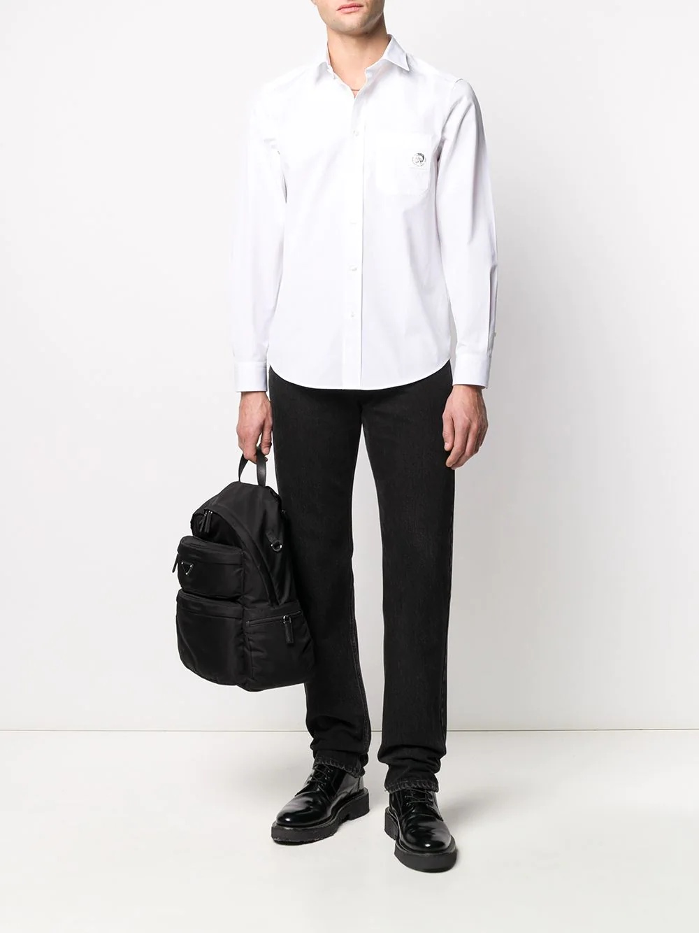 S-Bill-Pocket cotton shirt - 2