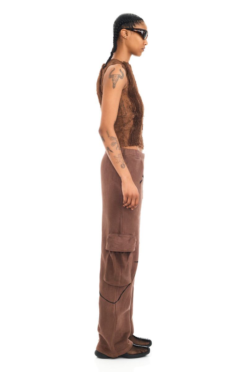 EARTH STARBURST CARGO SWEATPANT 4