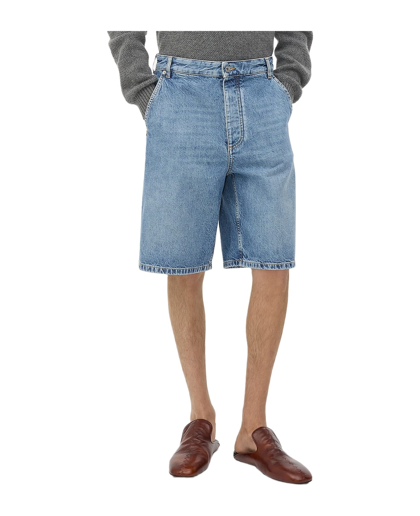 Bermuda Cargo Denim - 1
