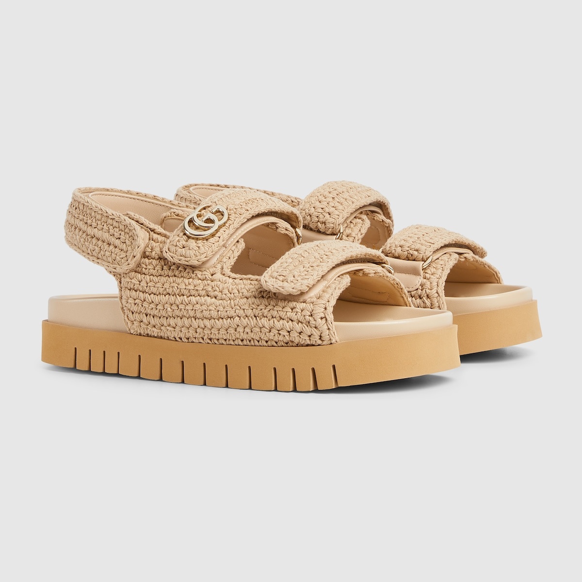 Women's sandal with Double G - 2