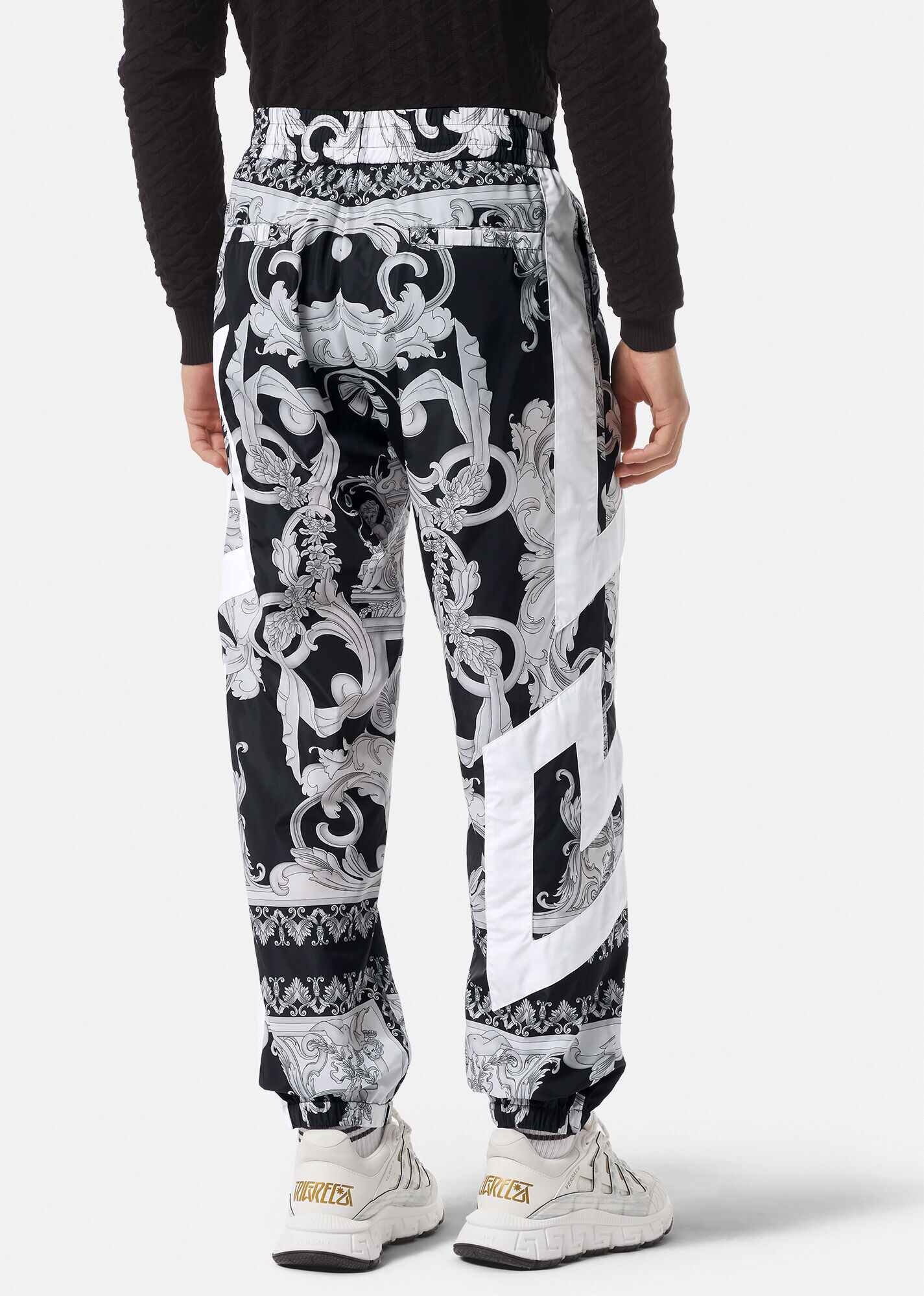 Silver Baroque Trackpants - 4