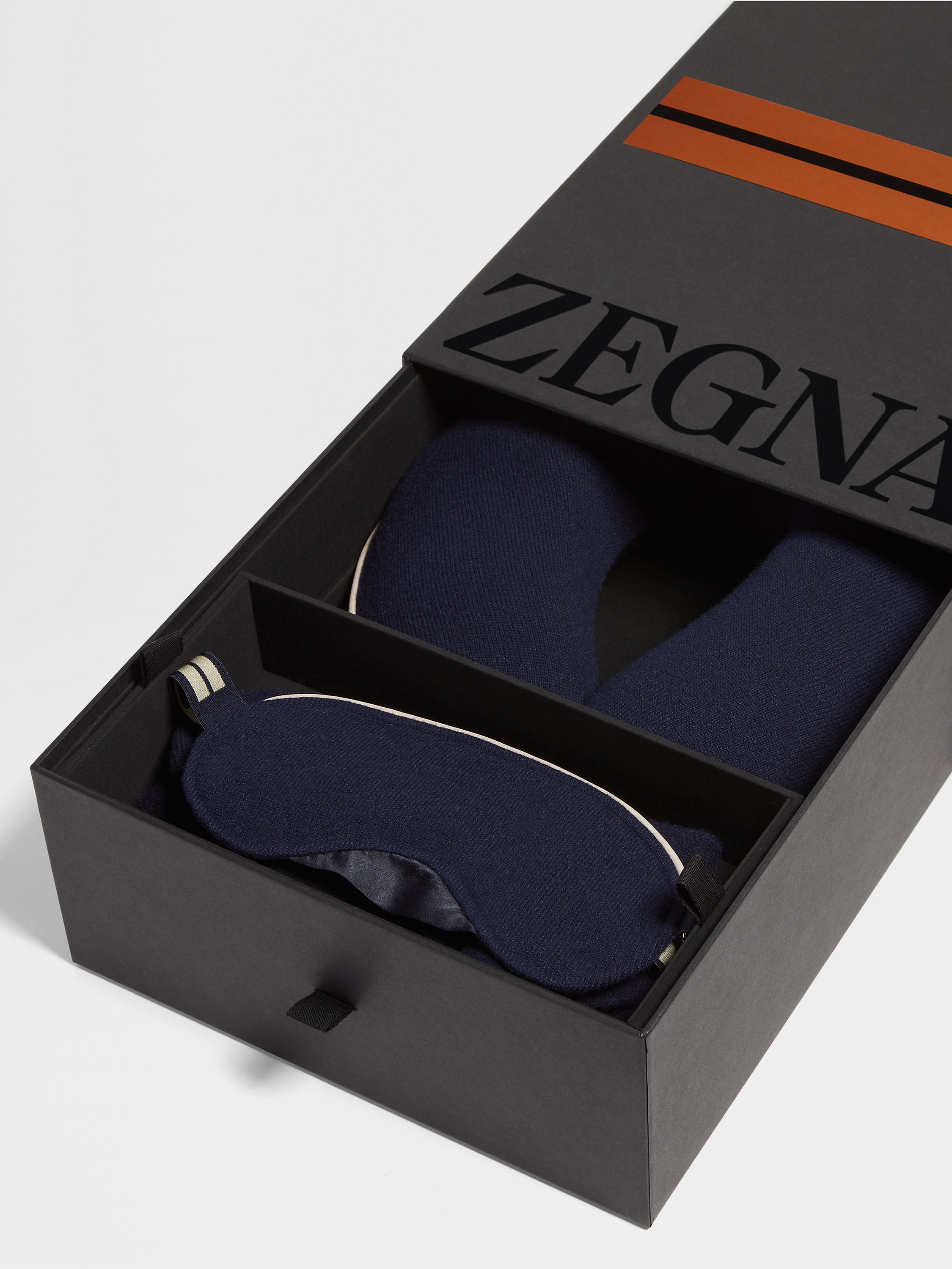 NAVY BLUE OASI CASHMERE TRAVEL SET - 2