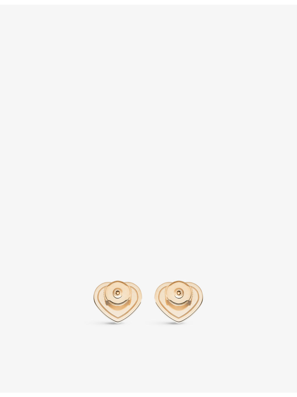 Happy Hearts 18ct rose-gold and 0.8ct diamond earrings - 2