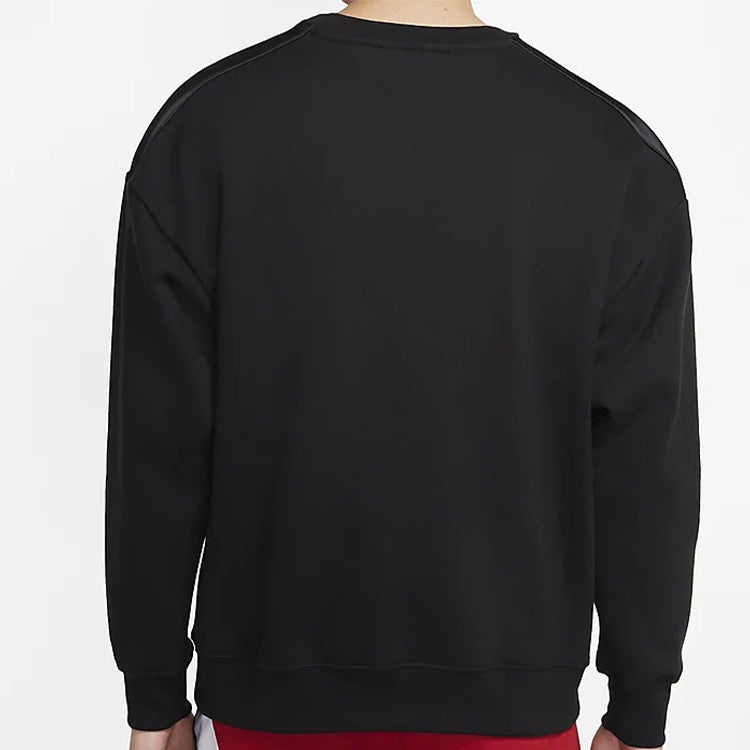Air Jordan 23 Remastered Plush Pull-On Sweatshirt For Men Black CT6283-010 - 4