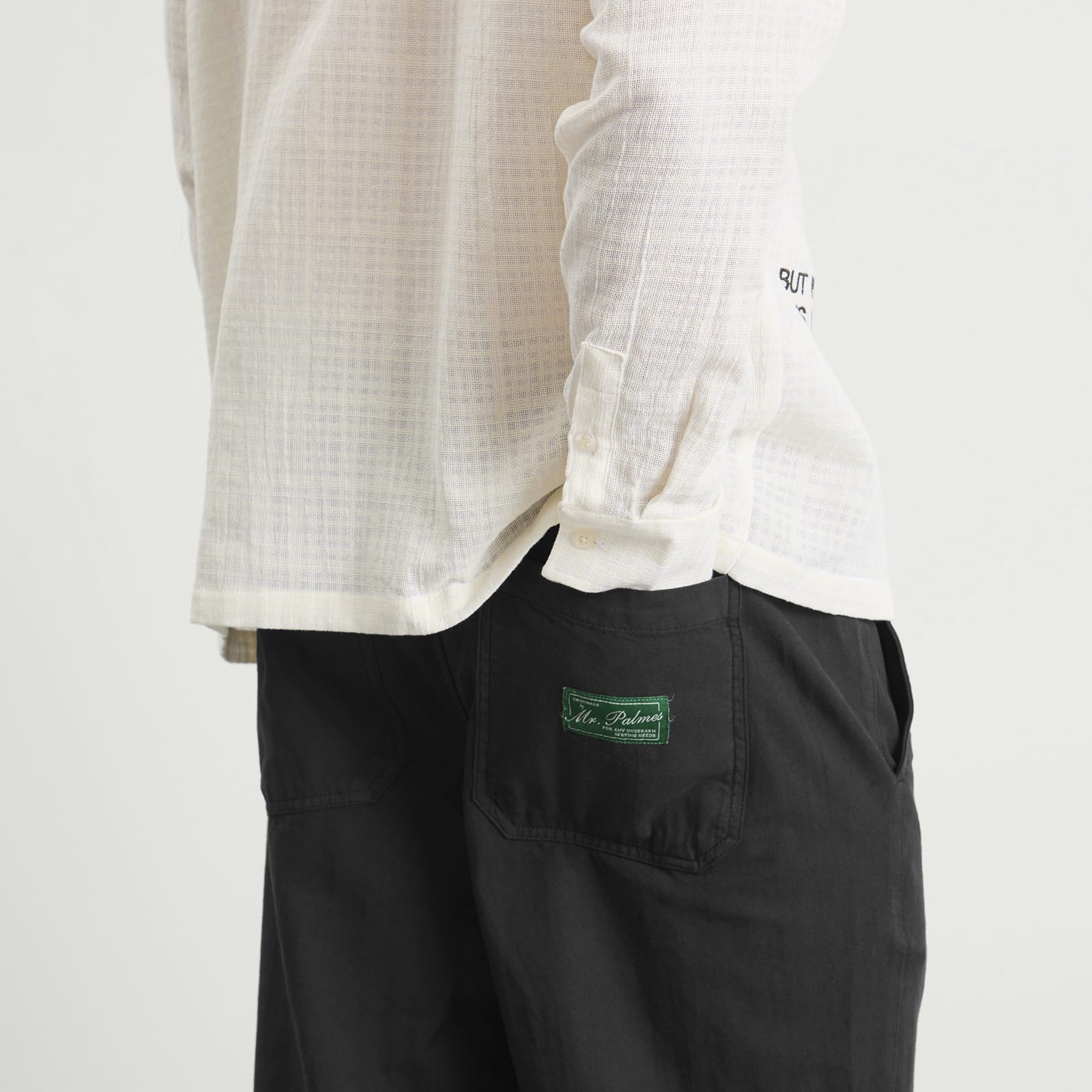 Palmes Lucien Herringbone Trousers - 5