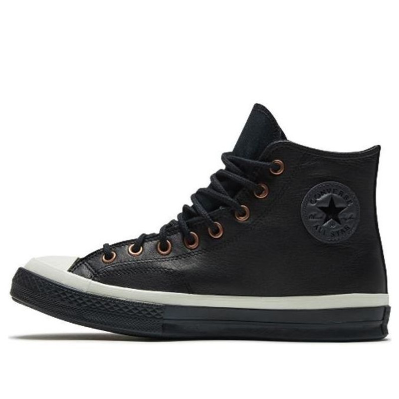 Converse CHUCK 70 HI 'Black Leather White' 165923C - 1