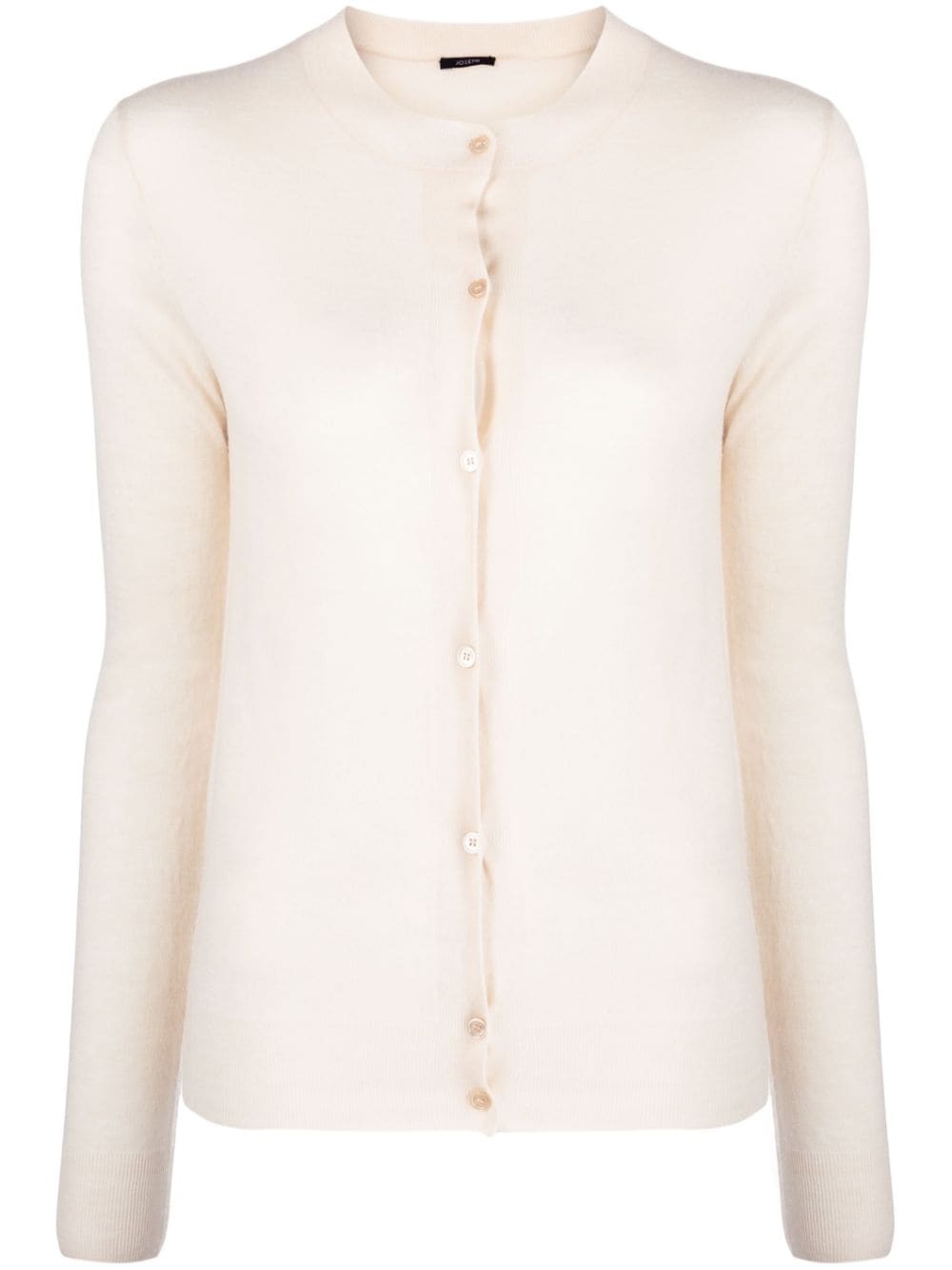 cashmere fine-knit cardigan - 1