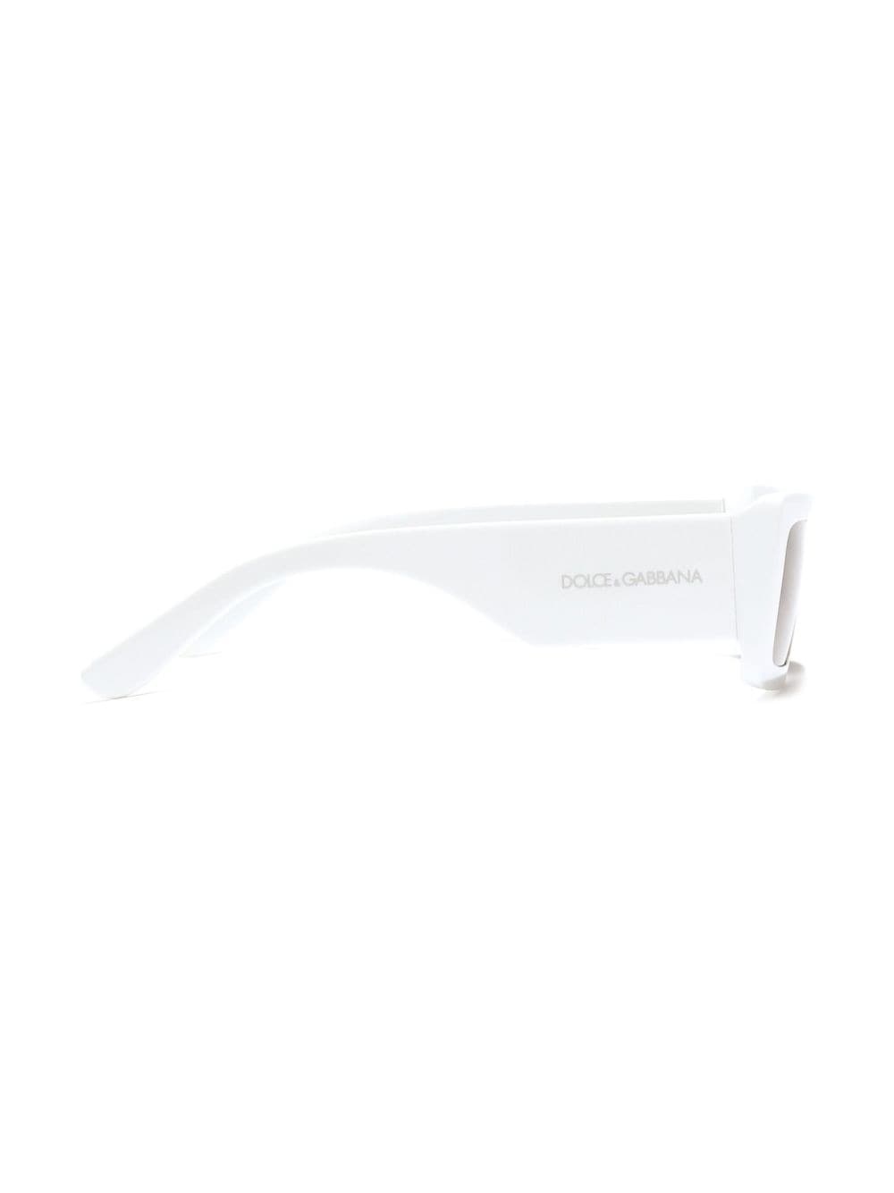 rectangle-frame DNA sunglasses - 3