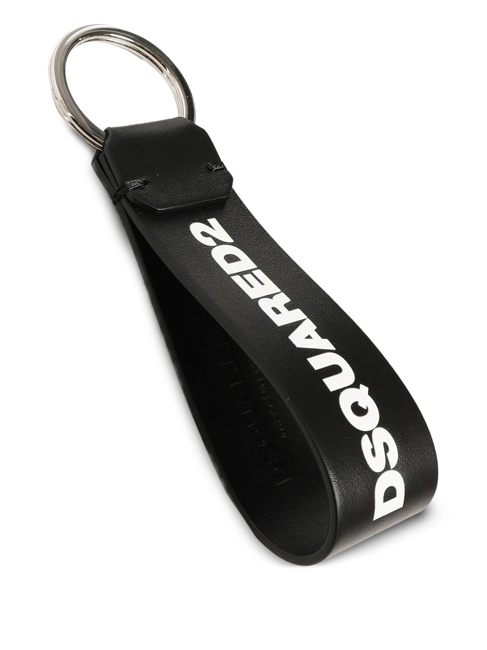 logo leather card-holder keyring set - 3