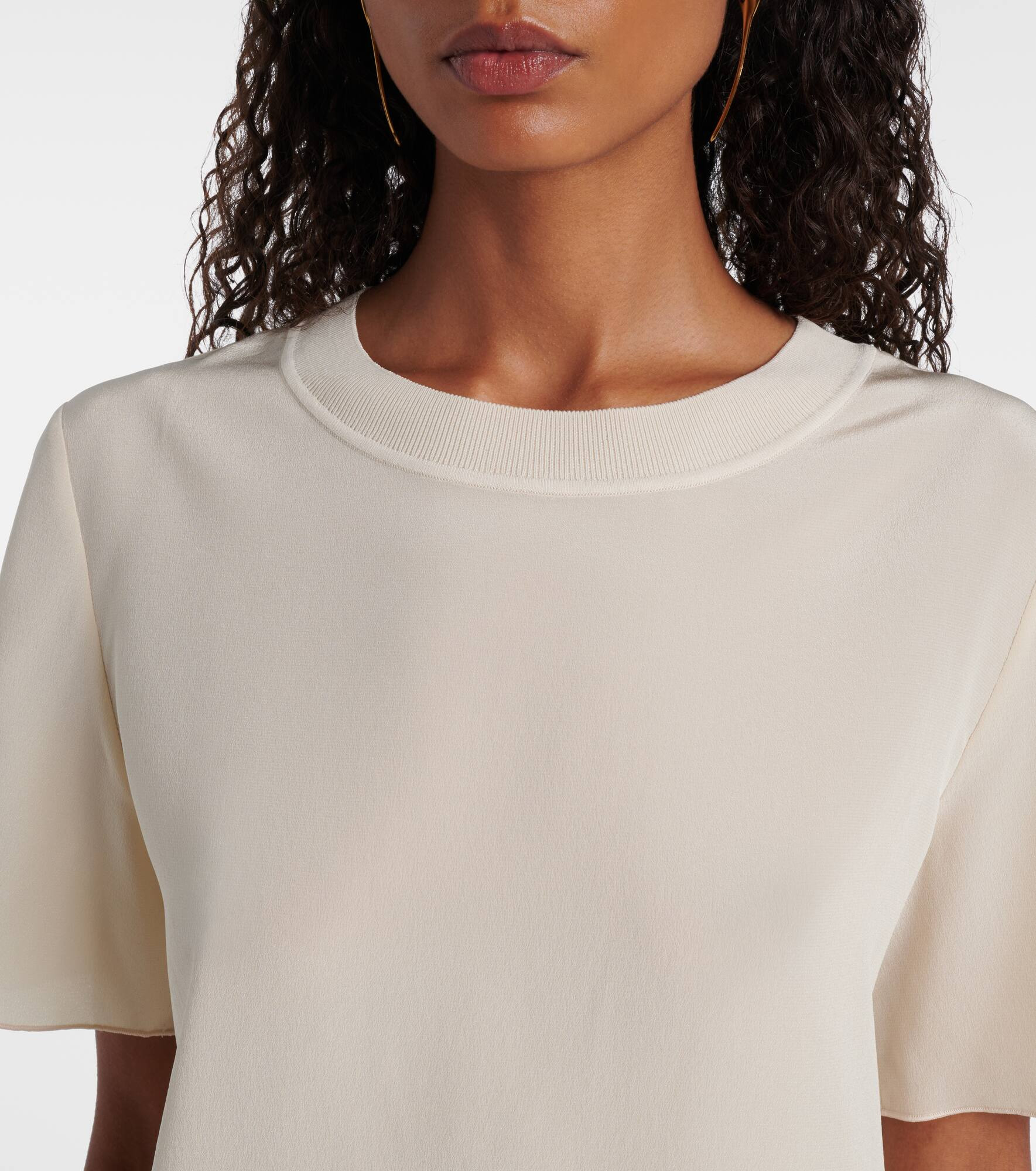 Rubin silk T-shirt - 4