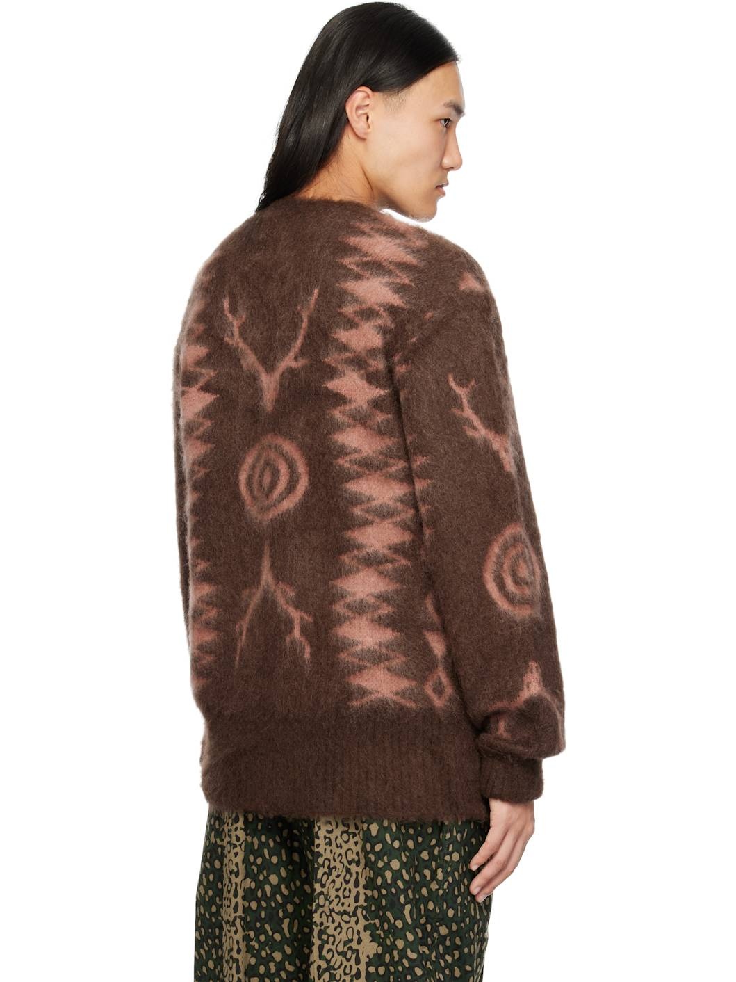 Brown Mohair Sweater - 3