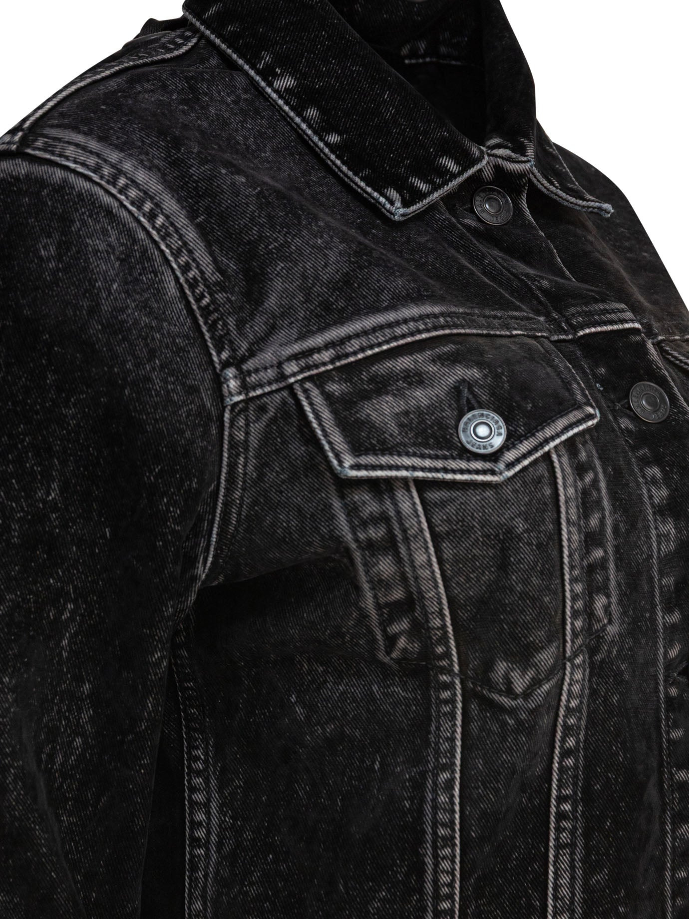 Balenciaga Women Denim Jacket With Laces - 3