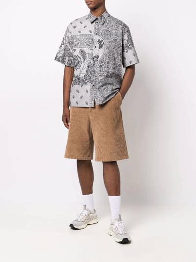 MSGM paisley-print short-sleeve shirt outlook