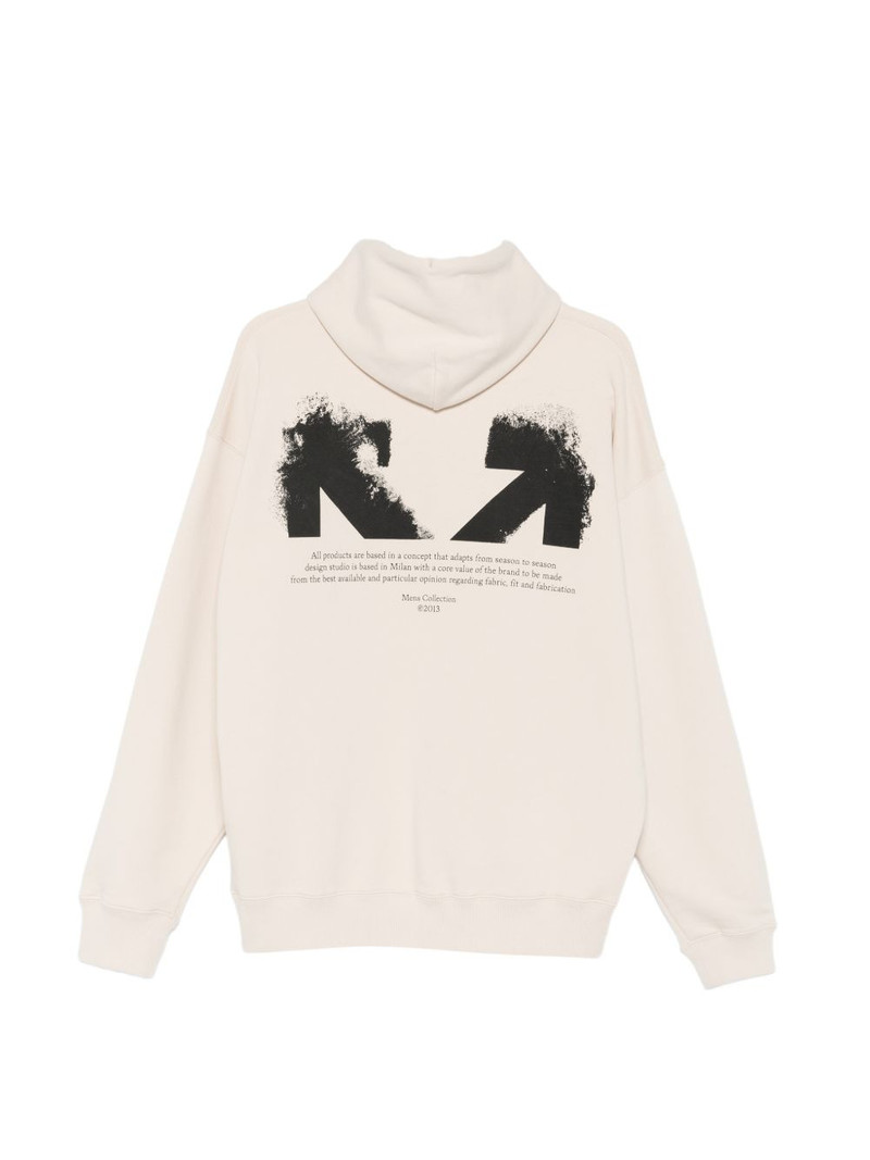 Off-White graphic hoodie outlook