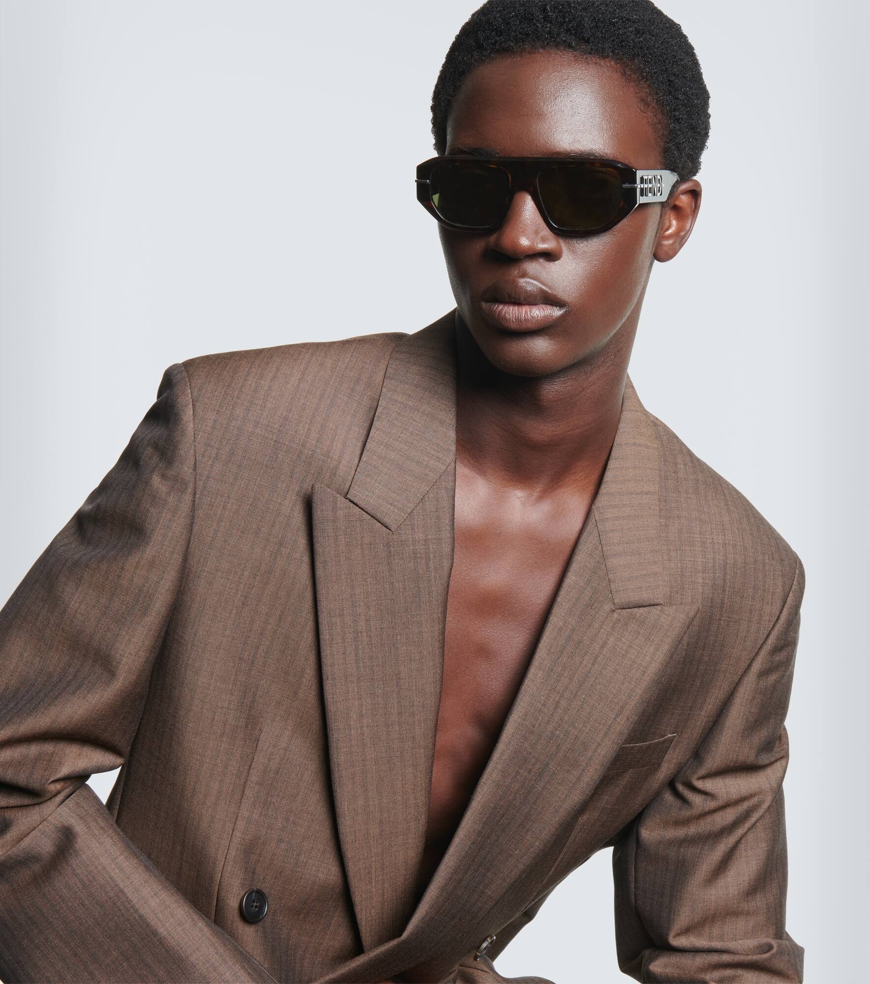 Fendigraphy aviator sunglasses - 3