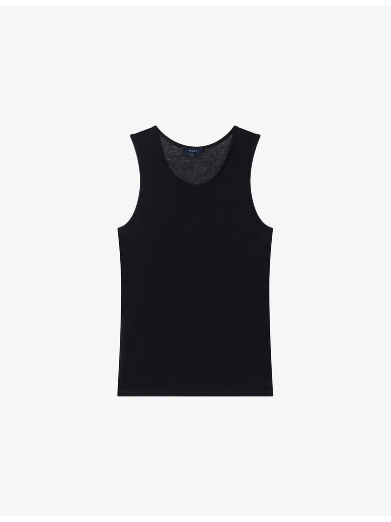 Isis Semi-Sheer Cotton Tank Top 1