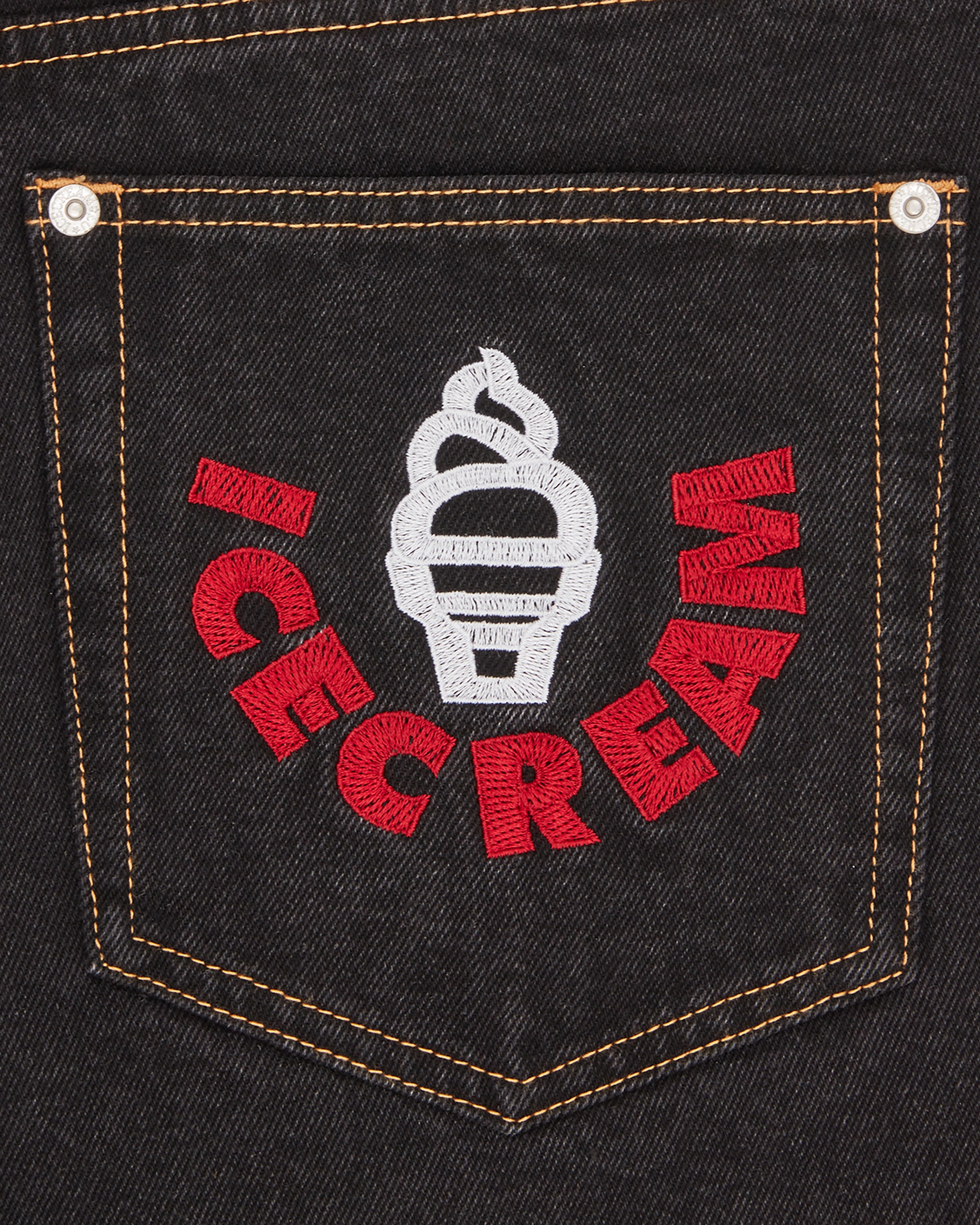 RUNNING PUPPY DENIM SHORTS - 6