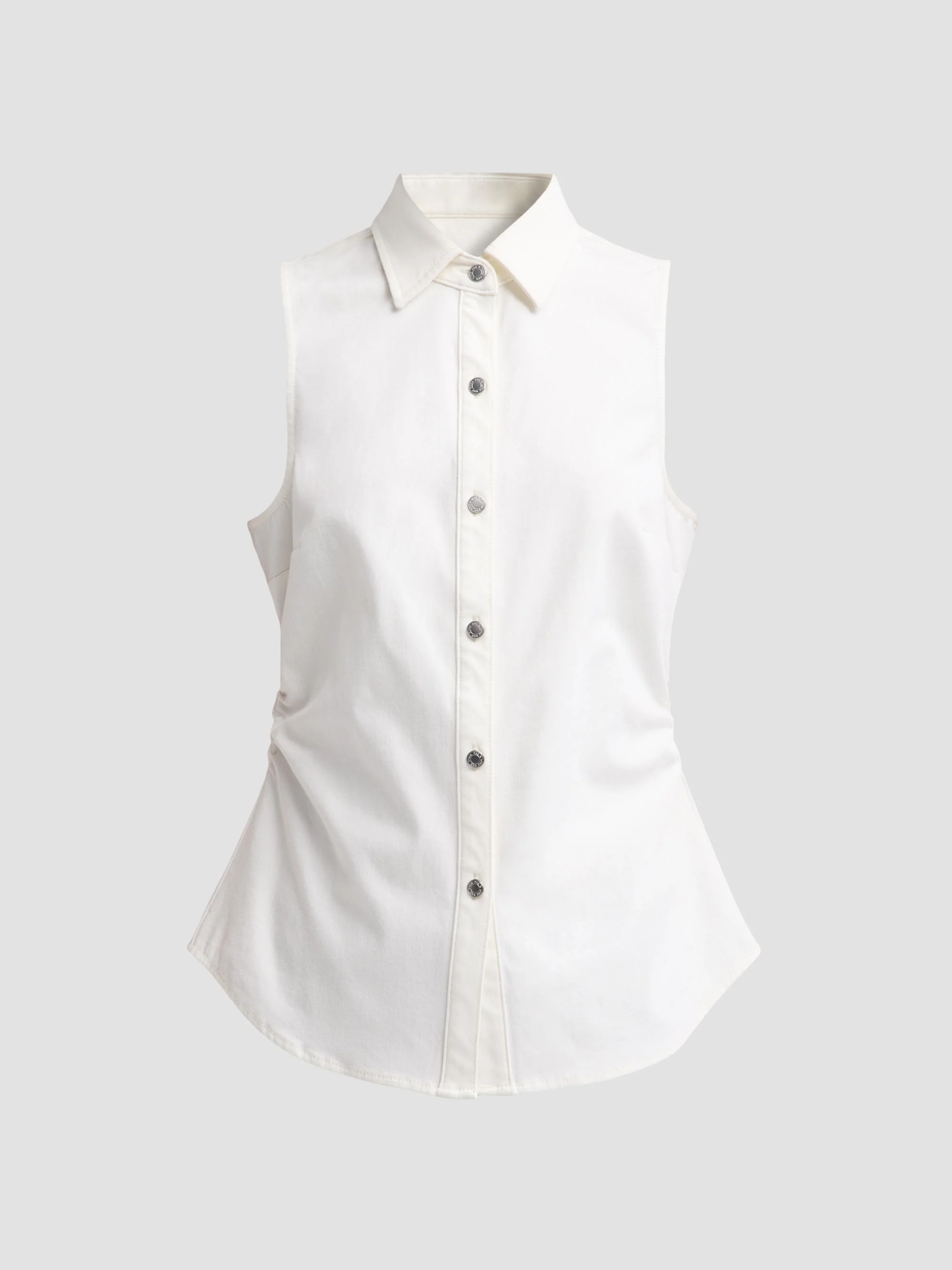 Women's Leah Airflex Sleeveless Shirt - White - 1